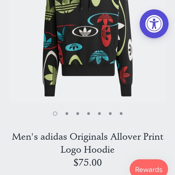 Addidas all over logo hoodie - Picture 10 of 10